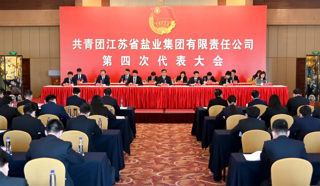 共青團江蘇省鹽業(yè)集團有限責(zé)任公司第四次代表大會在寧隆重召開 共青團江蘇省鹽業(yè)集團有限責(zé)任公司第四次代表大會在寧隆重召開